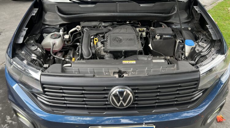 T-Cross 1.0 200 TSI Automático 2022/2022 Azul Flex Completo