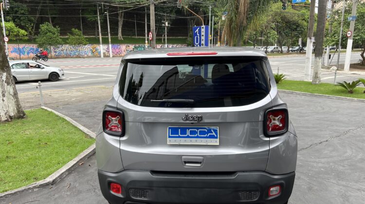 Renegade 1.8 Automática 2019/2020 Prata Flex Completa