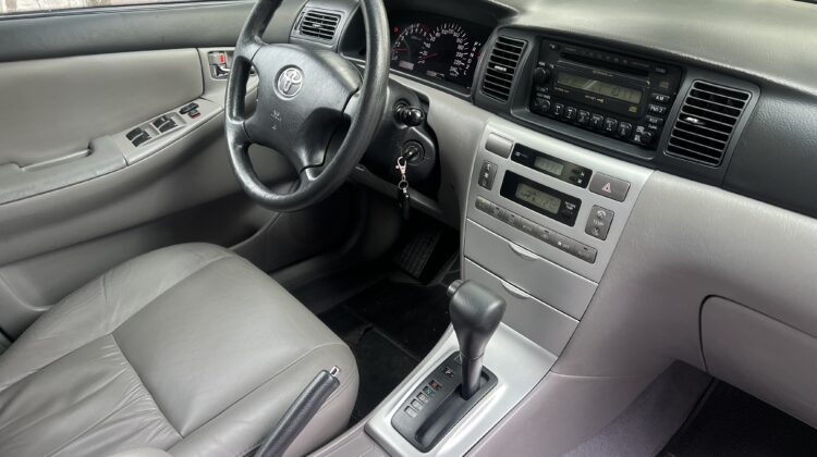 Corolla SE-G 1.8 Automático 2006/2006 Preto Top de Linha Blindado Nível III-A