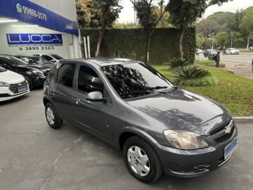 Celta 1.0 LT 2011/2012 Cinza Flex Completo