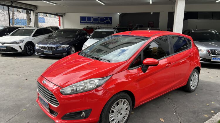 New Fiesta 1.5 S 2013/2014 Vermelho Flex Completo