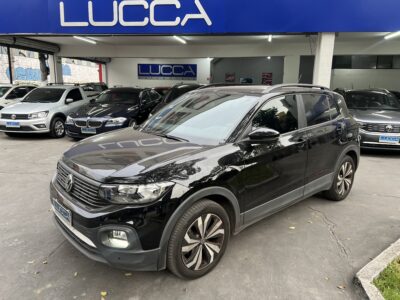 T-Cross 200 1.0 TSI Automático 2022 Preto Flex Completo