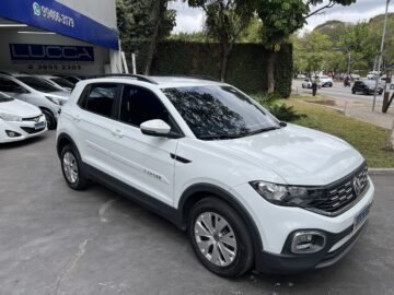 T-Cross Sense 1.0 TSI Automático 2021/2021 Branco Flex Completo