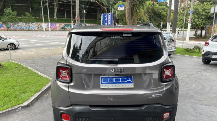 Renegade Longitude 1.8 Automática 2017/2018 Cinza Flex Completa