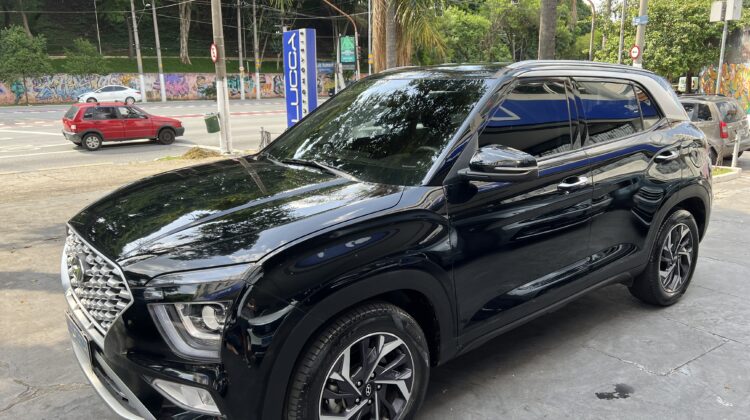 Creta Limited 1.0 Turbo Automático 2023/3024 Preto Flex Completo