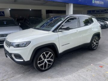 Compass Limited 2.0 Turbo Diesel 4×4 Automática 2024/2025 Branca com teto solar