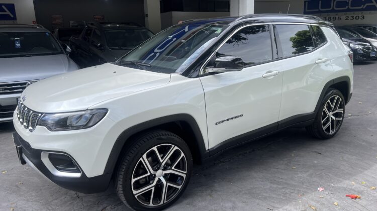 Compass Limited 2.0 Turbo Diesel 4×4 Automática 2024/2025 Branca com teto solar