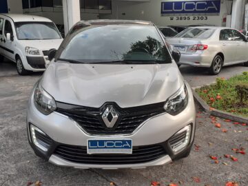 Captur Life 1.6 Automático CVT 2018/2019 Prata Flex Completo