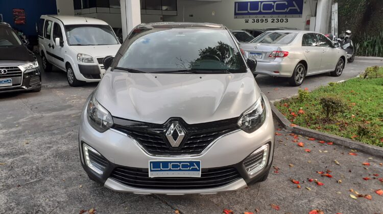 Captur Life 1.6 Automático CVT 2018/2019 Prata Flex Completo