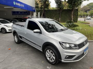 Saveiro Trendline 1.6 16V CS 2022/2023 Prata Flex Completa