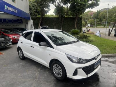 HB20 1.0 Sense 2023/2024 Branco Flex Completo