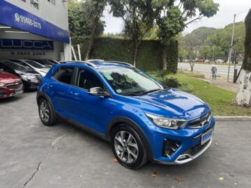 Stonic 1.0 Turbo Híbrido Automático 2022 Azul Completo