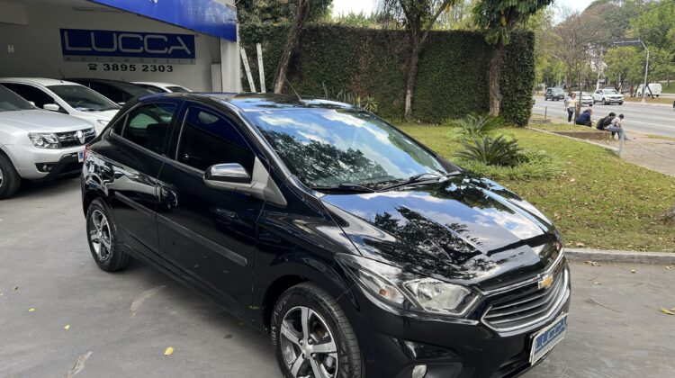 Onix LTZ 1.4 Automático 2018 Preto Flex Completo