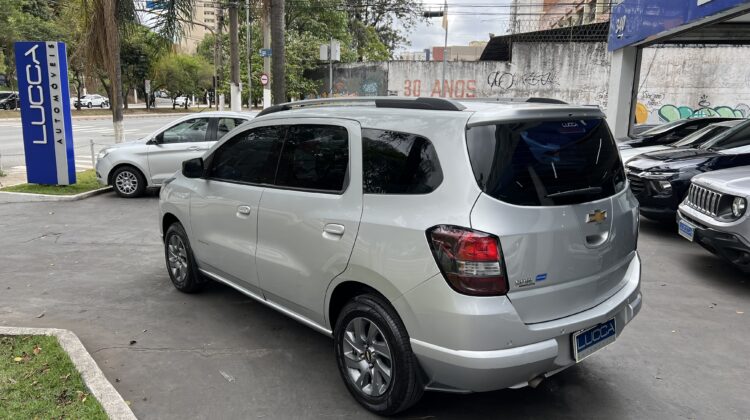 Spin Advantage 1.8 Automática 2018 Prata Flex Completa