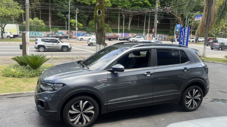 T-Cross Comfortline 1.0 200 TSI Automático 2022/2023 Cinza Flex Completo