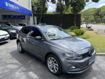Polo Highline 1.0 Turbo Automático 2019/2019 Cinza Flex Completo