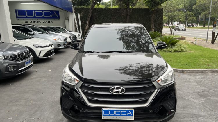 Creta Attitude 1.6 Automática 2021 Preta Flex Completa