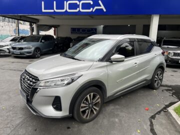 Kicks Advance 1.6 Automática CVT 2021/2022 Prata Flex Completa