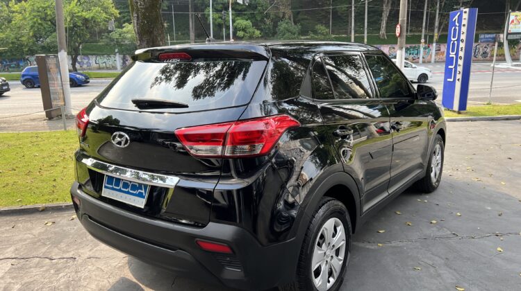 Creta Attitude 1.6 Automática 2018/2019 Preta Flex Completa