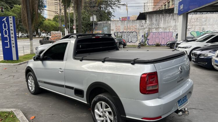 Saveiro Trendline 1.6 16V CS 2022/2023 Prata Flex Completa