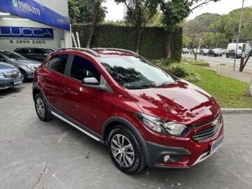 Onix Active 1.4 Automático 2018 Vermelho Flex Completo