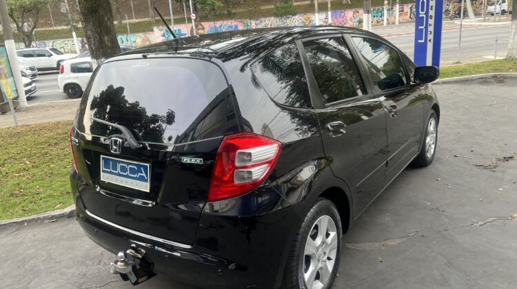 Fit LXL 1.4 Automático 2012 Preto Flex Completo