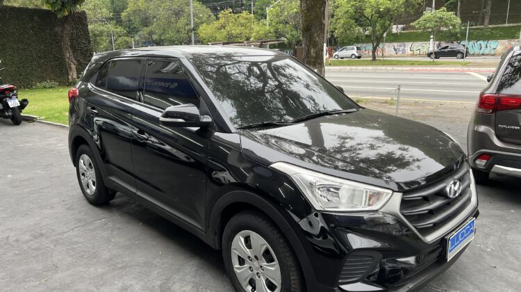 Creta Attitude 1.6 Automática 2021 Preta Flex Completa