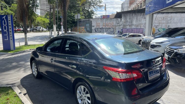 Sentra SV 2.0 Automático CVT 2013/2014 Azul Flex Completo