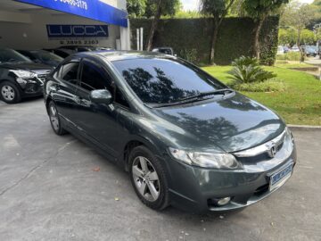 Civic LXS 1.8 2010 Verde Flex Completo