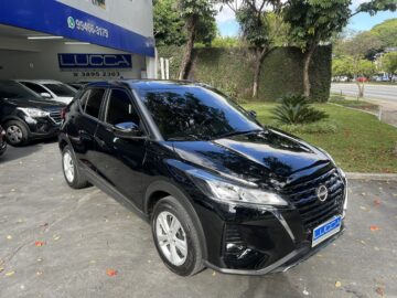 Kicks Active 1.6 Automático CVT 2024/2024 Preto Flex Completo