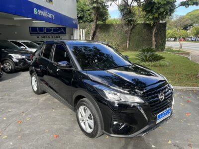 Kicks Active 1.6 Automático CVT 2024/2024 Preto Flex Completo