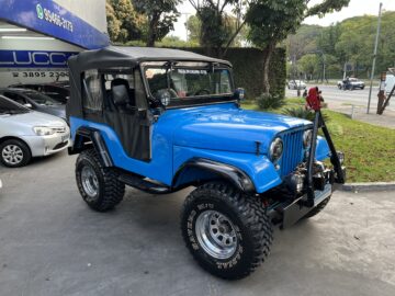 Willys Overland 2.6 6CC 4×4 1966 Azul Gasolina