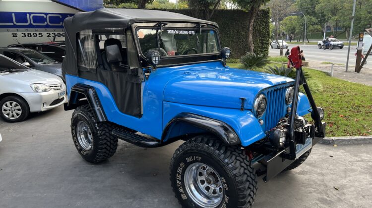 Willys Overland 2.6 6CC 4×4 1966 Azul Gasolina