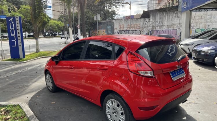 New Fiesta 1.5 S 2013/2014 Vermelho Flex Completo