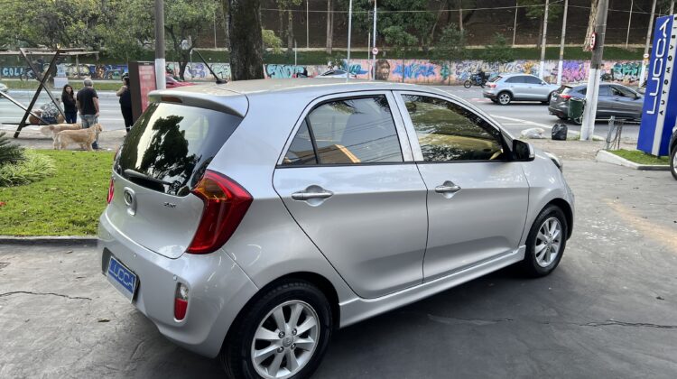 Picanto 1.0 EX 2014 Prata Flex Completo