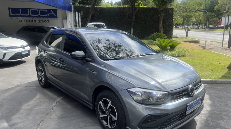 Polo 1.0 Track 2023/2023 Cinza Flex Completo