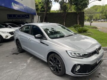 Virtus Exclusive 1.4 TSI Automático 2024 Prata Flex – Top de Linha