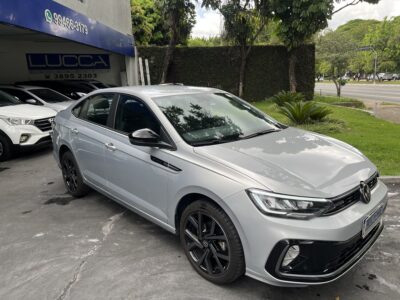Virtus Exclusive 1.4 TSI Automático 2024 Prata Flex – Top de Linha