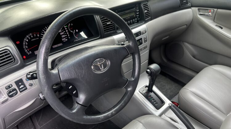 Corolla SE-G 1.8 Automático 2006/2006 Preto Top de Linha Blindado Nível III-A
