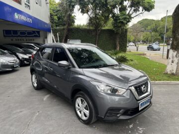 Kicks S 1.6 Automático CVT 2019/2019 Cinza Flex Completo