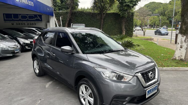 Kicks S 1.6 Automático CVT 2019 Cinza Flex Completo