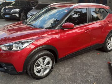 Kicks S 1.6 Automático CVT 2020 Vermelho Flex Completo