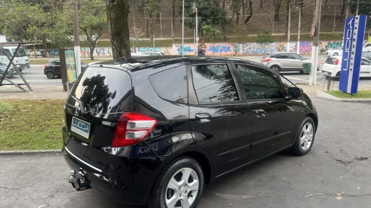 Fit LXL 1.4 Automático 2012 Preto Flex Completo