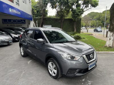 Kicks S 1.6 Automático CVT 2020 Cinza Flex Completo