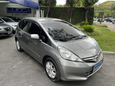 Fit LX 1.4 Automático 2014 Cinza Flex Completo