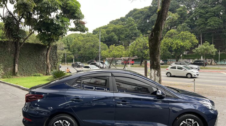 HB20S 1.0 Comfort 2022/2023 Azul Flex Completo