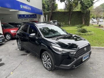 Corolla Cross XRE 2.0 Automático 2022 Preto Flex Completo