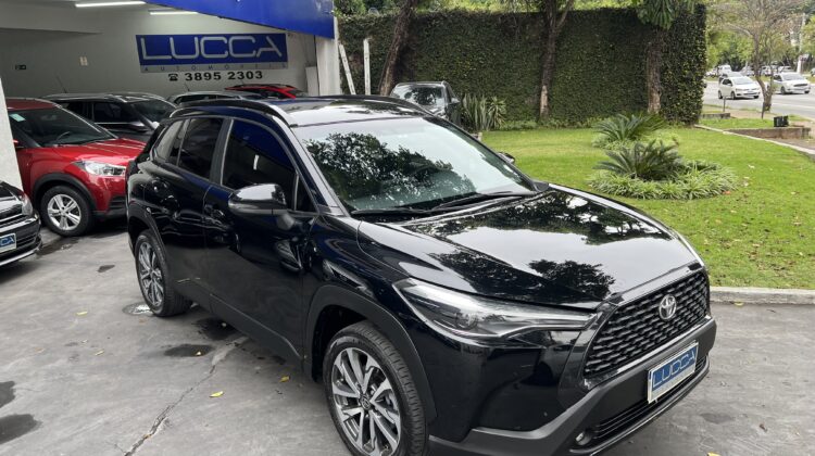 Corolla Cross XRE 2.0 Automático 2022 Preto Flex Completo