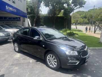 Cruze LT 1.8 Automático 2015 Preto Flex Completo