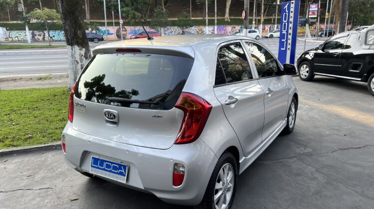 Picanto 1.0 EX 2014 Prata Flex Completo